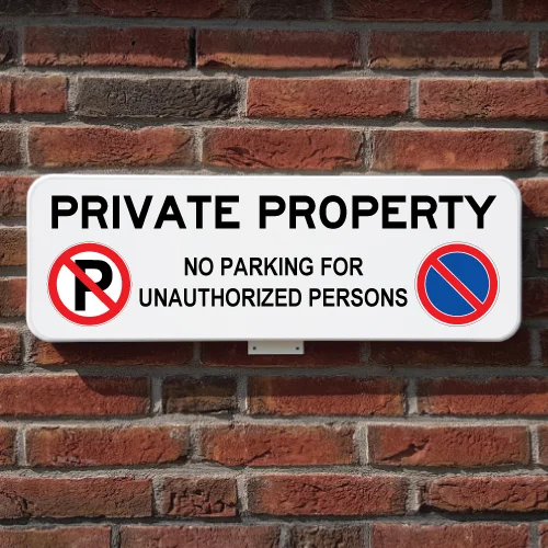 Bord Private Property Kies X Cm Of X Cm Prijs